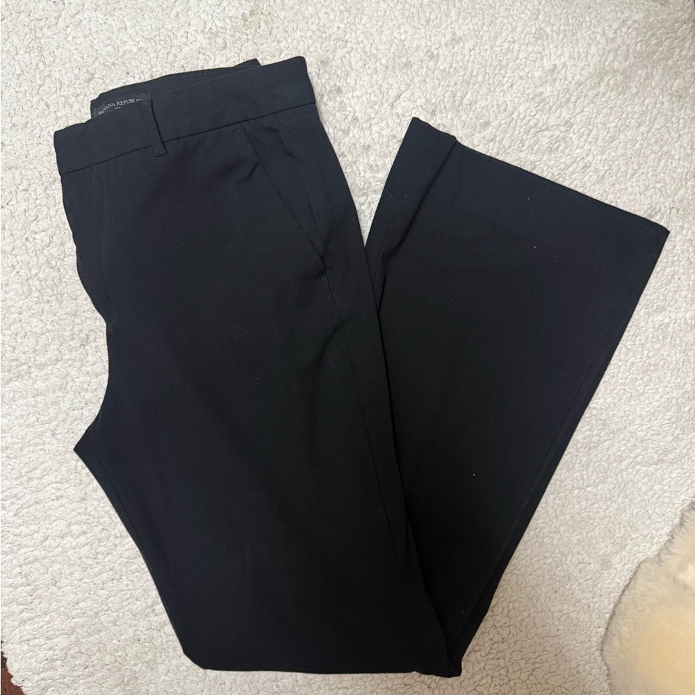 Banana Republic Black Dress Pants - 10 Bootcut